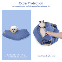 Cargar imagen en el visor de la galería, OWNPETS Small Pet Dog Sling Carrier, Fit Up to 11 lb