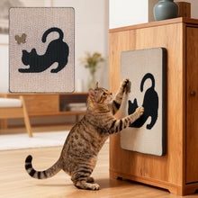 Lade das Bild in den Galerie-Viewer, Ownpets Wall Cat Scratcher, Cute Vertical Cat Scratching Board, Wall Mounted Cat Scratch Pad for Wall, Glass, Wood, and Tile, Furniture Protector