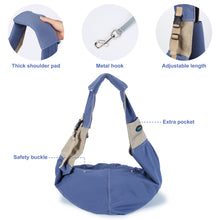 Cargar imagen en el visor de la galería, OWNPETS Small Pet Dog Sling Carrier, Fit Up to 11 lb