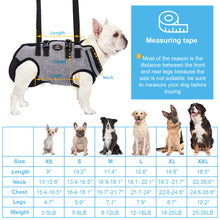 Load image into Gallery viewer, Ownpets Full Body Support Dog Lift Harness for Spine Protection, XS
