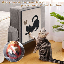 Charger l'image dans la galerie, Ownpets Wall Cat Scratcher, Cute Vertical Cat Scratching Board, Wall Mounted Cat Scratch Pad for Wall, Glass, Wood, and Tile, Furniture Protector