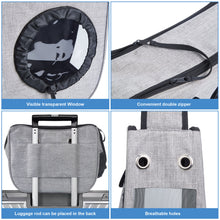 Cargar imagen en el visor de la galería, Ownpets Pet Airline Sling Carrier Travel Bag, Fit 10~15lb