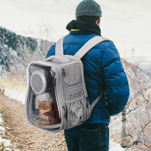 Lade das Bild in den Galerie-Viewer, Ownpets Cat Backpack Carrier, Fit Up to 15lb