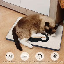 Charger l'image dans la galerie, Ownpets Wall Cat Scratcher, Cute Vertical Cat Scratching Board, Wall Mounted Cat Scratch Pad for Wall, Glass, Wood, and Tile, Furniture Protector
