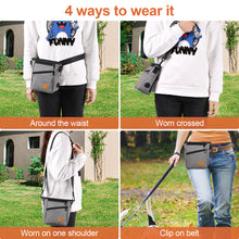 Load image into Gallery viewer, Ownpets Dog Training Pouch with Collapsible Bowl, Grey
