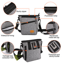 Load image into Gallery viewer, Ownpets Dog Training Pouch with Collapsible Bowl, Grey