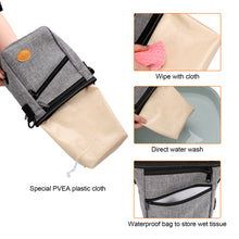 Load image into Gallery viewer, Ownpets Dog Training Pouch with Collapsible Bowl, Grey