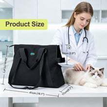 Load image into Gallery viewer, Ownpets Large Pet Carrier for Dogs Cats, 18-20lbs, Hands-Free Purse Bag extra large, storage pockets, travel vet shopping, medium pets