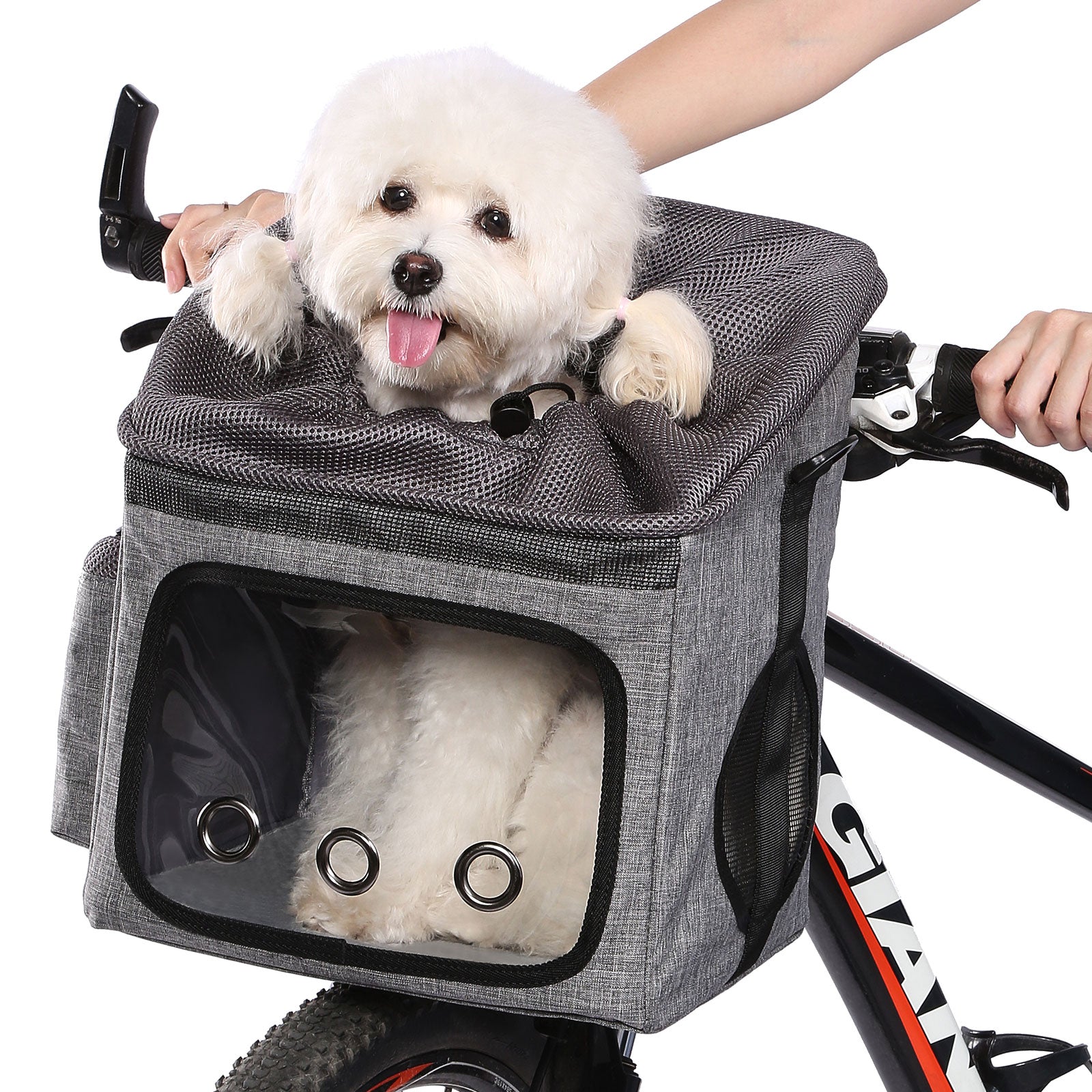 fahrrad korb hund Ownpets Fahrradkorb für Hunde, Fahrradkorb, verstellbarer Schultergurt