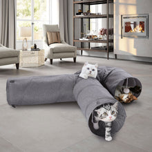 Load image into Gallery viewer, Ownpets Large 3-Way Cat Tunnel, U Shape
