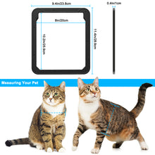 Load image into Gallery viewer, 075 Ownpets Lockable Pet Door for Screen door ( Small ) with Magnetic Flap &amp; Lock, 8x10x0.4
