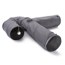Load image into Gallery viewer, Ownpets Large 3-Way Cat Tunnel, U Shape