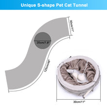 Load image into Gallery viewer, Ownpets Curve Cube 2-Way Cat Tunnels