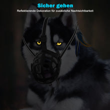 Charger l'image dans la galerie, Muselière pour chien Ownpets, muselière réglable pour panier de chien avec couvercle mobile pour éviter de mordre, de mâcher et de lécher, XL