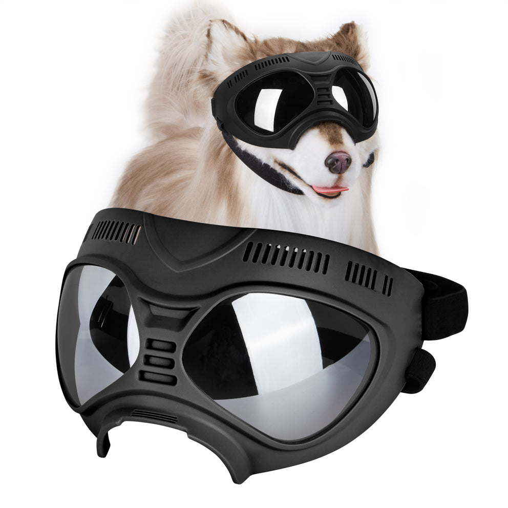 175 Ownpets Dog Glasses Dog Goggles for Large Breed Dog, Black