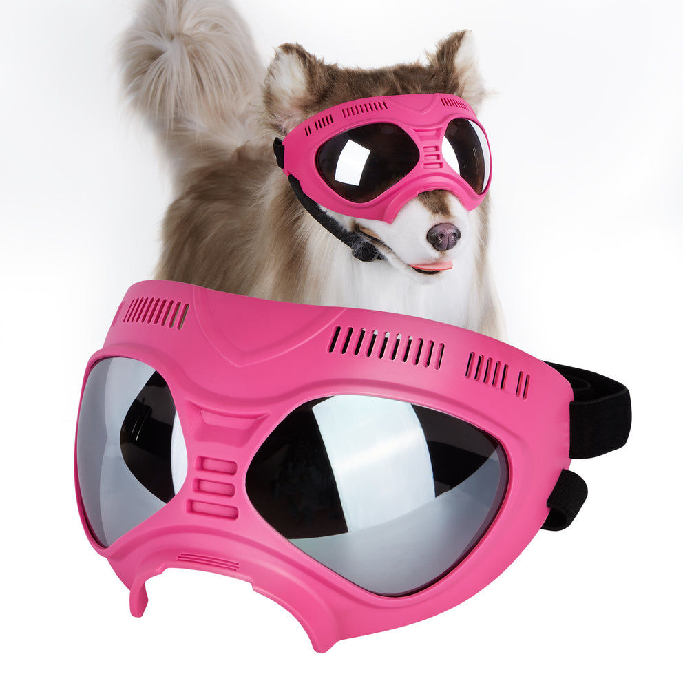 175 Ownpets Dog Glasses Dog Goggles for Large Breed Dog, Pink