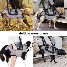 Cargar imagen en el visor de la galería, Ownpets Dog Sling Harness, Outdoor Sling Bag for Spine Protection, Whole Body Support, Support Vest to Assist Aged Dogs, Outdoor (XXL)