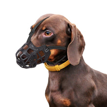Cargar imagen en el visor de la galería, Ownpets Dog Muzzle, Adjustable Dog Basket Muzzle with Movable Cover, M