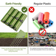 Load image into Gallery viewer, Ownpets Dog Poop Bags (9 x 13 inches), Leak-proof & Biodegradable Pet Poop Bags for Dogs Daily Walks - 24 Rolls (360 bags)
