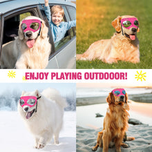 Load image into Gallery viewer, 175 Ownpets Dog Glasses Dog Goggles for Large Breed Dog, Pink
