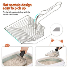 Load image into Gallery viewer, Ownpets Stainless Steel Cat Litter Scoop  ( Color: Silver )
