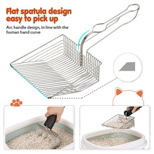 Charger l'image dans la galerie, Pelle à litière pour chat en acier inoxydable Ownpets (couleur : argent)