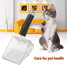 Charger l'image dans la galerie, Pelle à litière pour chat en acier inoxydable Ownpets (couleur : argent)