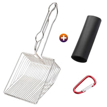 Charger l'image dans la galerie, Pelle à litière pour chat en acier inoxydable Ownpets (couleur : argent)