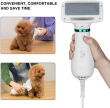 Charger l'image dans la galerie, Ownpets Sèche-cheveux 2 en 1 pour animaux de compagnie, souffleur de toilettage portable pour chiens et chats