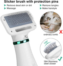 Charger l'image dans la galerie, Ownpets Sèche-cheveux 2 en 1 pour animaux de compagnie, souffleur de toilettage portable pour chiens et chats