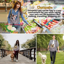 Cargar imagen en el visor de la galería, Ownpets Regular Dog Sling Carrier, Cat Sling, Fits 10~15lbs
