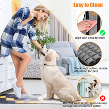 Charger l'image dans la galerie, Hamac de toilettage pour animaux de compagnie Ownpets, hamac de toilettage pour chien respirant avec mousquetons, harnais de toilettage pour animaux de compagnie pour le toilettage, la coupe des ongles et plus encore (M)