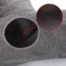 Load image into Gallery viewer, Ownpets Large 3-Way Cat Tunnel, T Shape
