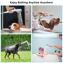 Load image into Gallery viewer, Ownpets Pet Shower Sprayer, Dog Combing Shower Sprayer with Hose &amp; Diverter for Dogs &amp; Cats, Ideal Pet Bath Brush Sprayer Set for Indoor, Outdoor Bathing, Grooming, Massaging &amp; More
