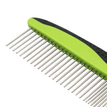 Load image into Gallery viewer, Wide and Narrow Tooth Grooming Pet Comb
