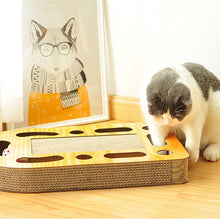 Load image into Gallery viewer, Cat Scratcher Cardboard Cat Furniture Corrugated with Catnip Bell Balls for Cats &amp; Kittens
