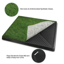 Load image into Gallery viewer, Dog Potty Training Artificial Grass Pad Pet Cat Toilet Trainer Mat Puppy Loo Tray Turf
