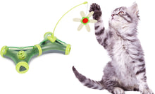 Load image into Gallery viewer, Kitty-Tease Interactive Cognitive Training Puzzle Cat Toy Tunnel Teaser
