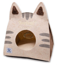 Load image into Gallery viewer, Travel On-The-Go Collapsible Folding Cat Pet Bed House With Toy
