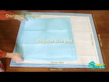 Carica e avvia il video nel visualizzatore di galleria, Ownpets Dog Pee Pads XL (35’’ x 32’’), Disposable Training Pads, 40 Counts