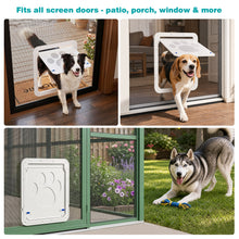 Carica l'immagine nel visualizzatore di Gallery, Ownpets Flap for Large Dog Screen Door,Only Flap Replacement and Screws,Flap Size 14x12 inch,Only Flap Included.

