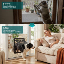 Carica l'immagine nel visualizzatore di Gallery, Ownpets Dog Screen Door 12"x14" Fits Large Dogs Up 80 lbs &amp; Small Breeds
