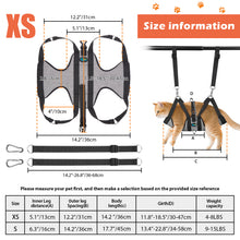 Charger l'image dans la galerie, Ownpets Dog Grooming Hammock XS, Breathable for Toy Breeds, Chihuahua Secure grooming harness sling with carabiners, breathable mesh for comfort, ideal for nail trimming and brushing small breeds
