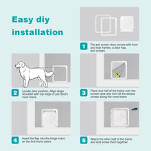 Lade das Bild in den Galerie-Viewer, Ownpets Dog Screen Door 12"x14" Fits Large Dogs Up 80 lbs &amp; Small Breeds
