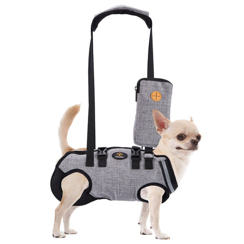 Ownpets Dog Sling Harness, Outdoor Sling Bag for Spine Protection, Who