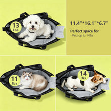 Load image into Gallery viewer, Ownpets Large Pet Carrier for Dogs Cats, 18-20lbs, Hands-Free Purse Bag extra large, storage pockets, travel vet shopping, medium pets
