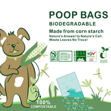 Load image into Gallery viewer, Ownpets Vegetable-Based Doggie Poop Bags*24 Bags
