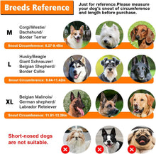 Lade das Bild in den Galerie-Viewer, Ownpets Silicone Basket Muzzle, Adjustable with Movable Cover, Beige, XL Easy to clean silicone, movable cover prevents scavenging, allows drinking when open, adjustable fit
