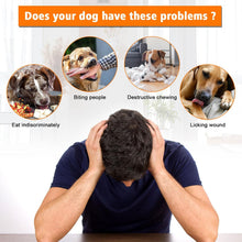 Lade das Bild in den Galerie-Viewer, Ownpets Silicone Basket Muzzle, Adjustable with Movable Cover, Beige, XL Easy to clean silicone, movable cover prevents scavenging, allows drinking when open, adjustable fit
