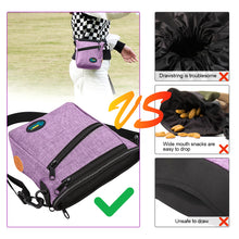 Lade das Bild in den Galerie-Viewer, Ownpets Dog Training Pouch with Collapsible Bowl, Purple
